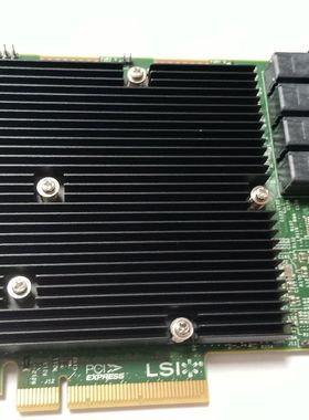现货 LSI 9300-16i 直通卡16口 12Gb/