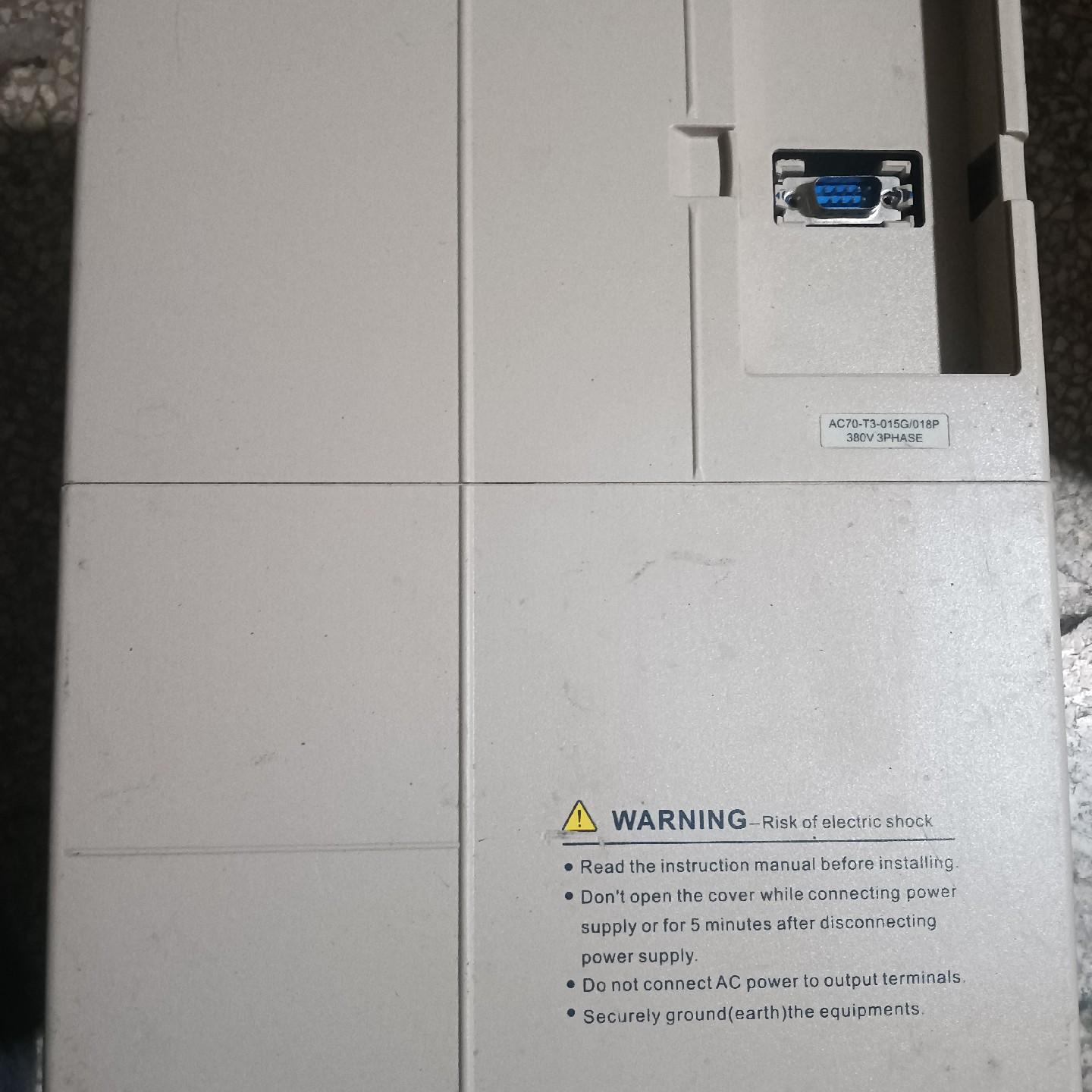 伟创变频器AC70-T3-015G/018P 15KW重载