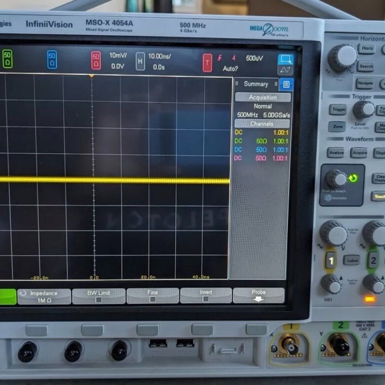 MSOX4054A混合信号示波器：500 MHz 4+