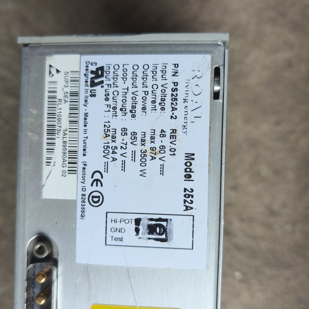 意大利ROAL直流电源 型号PS252A-2 输入电压48-