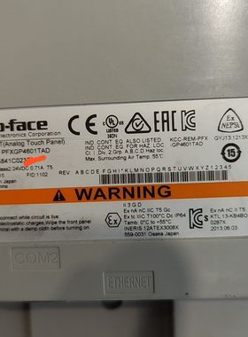 Pro-face普洛菲斯触摸屏GP-4601T 型号PFXG