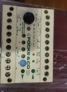 FOCKE&CO继电器德国福克 ES 06 Nr.750.1
