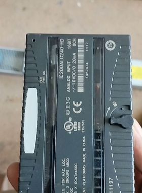 GE IC200ALG240一HD模块 黑色 长16X宽6.