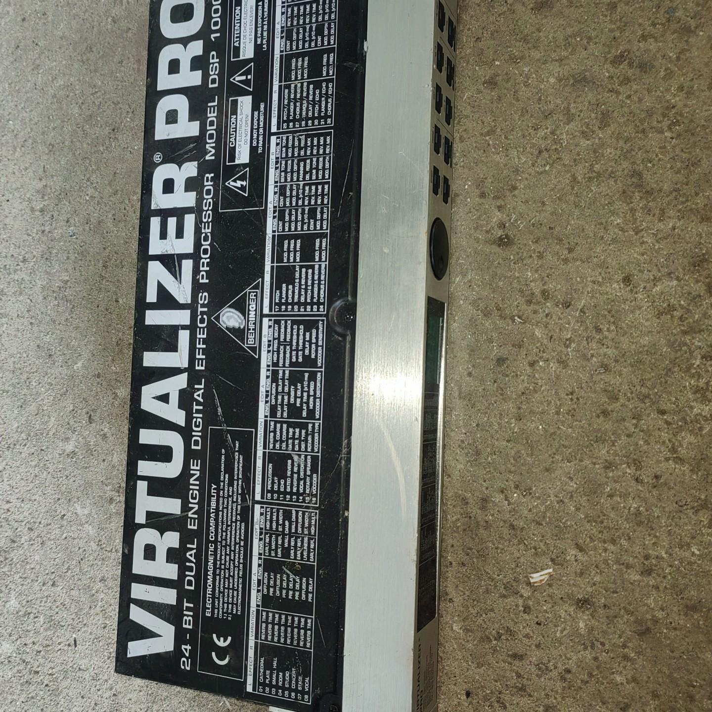 DSP-1000P  百灵达效果器