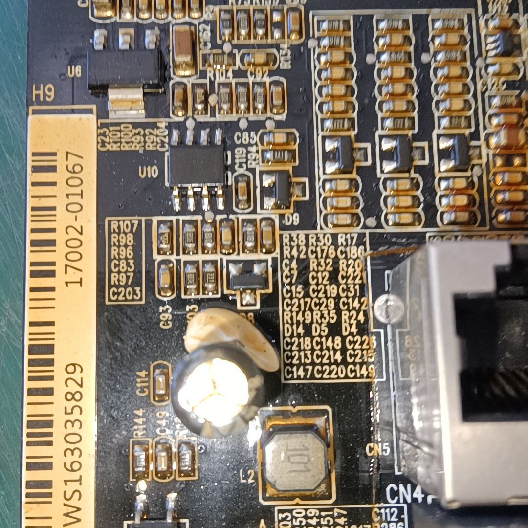 英威腾变频器主板 PA1103_CT1 2015年生产 型号