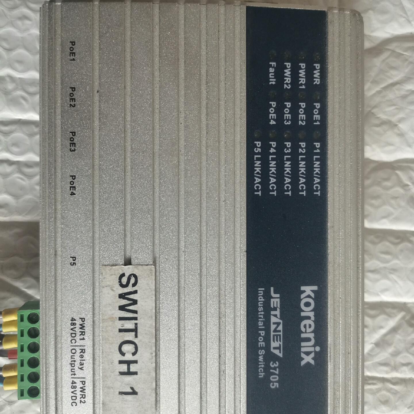 台湾 Korenix科洛理思JetNet3705 工业以太网