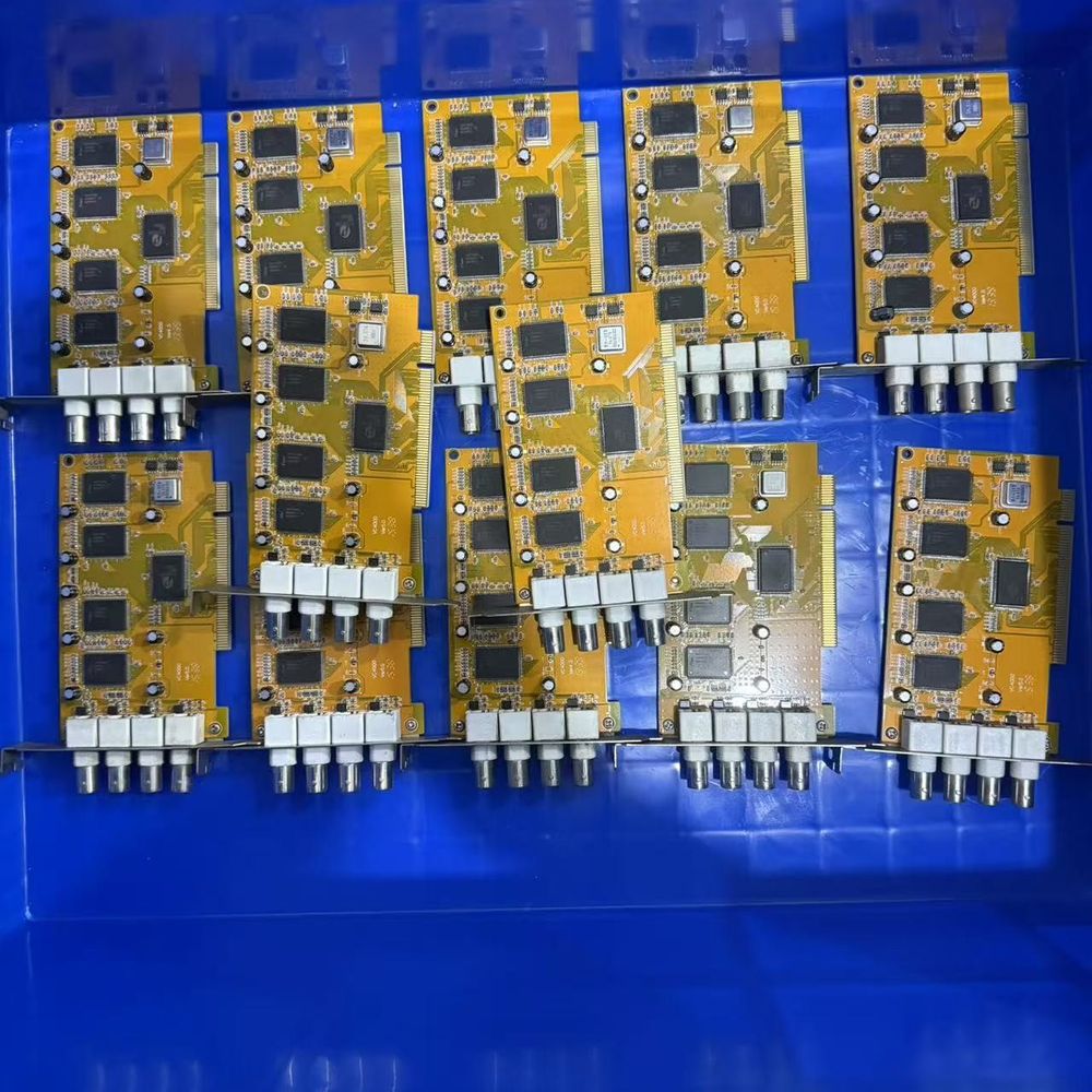 天敏VC4000视频采集卡 4路监控卡 Ver5.0版本 拆