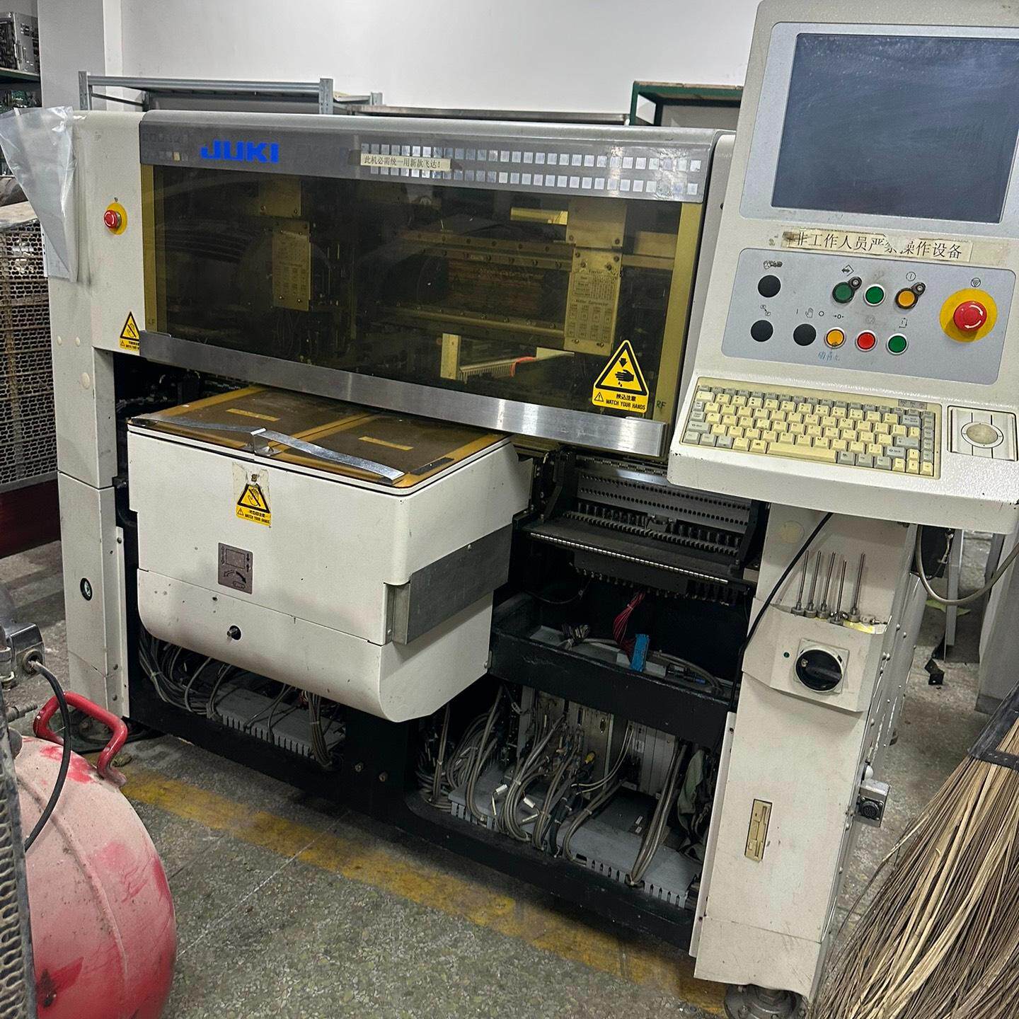 JUKI贴片机FX-1R电子产品制造设备现状出 可拆机配