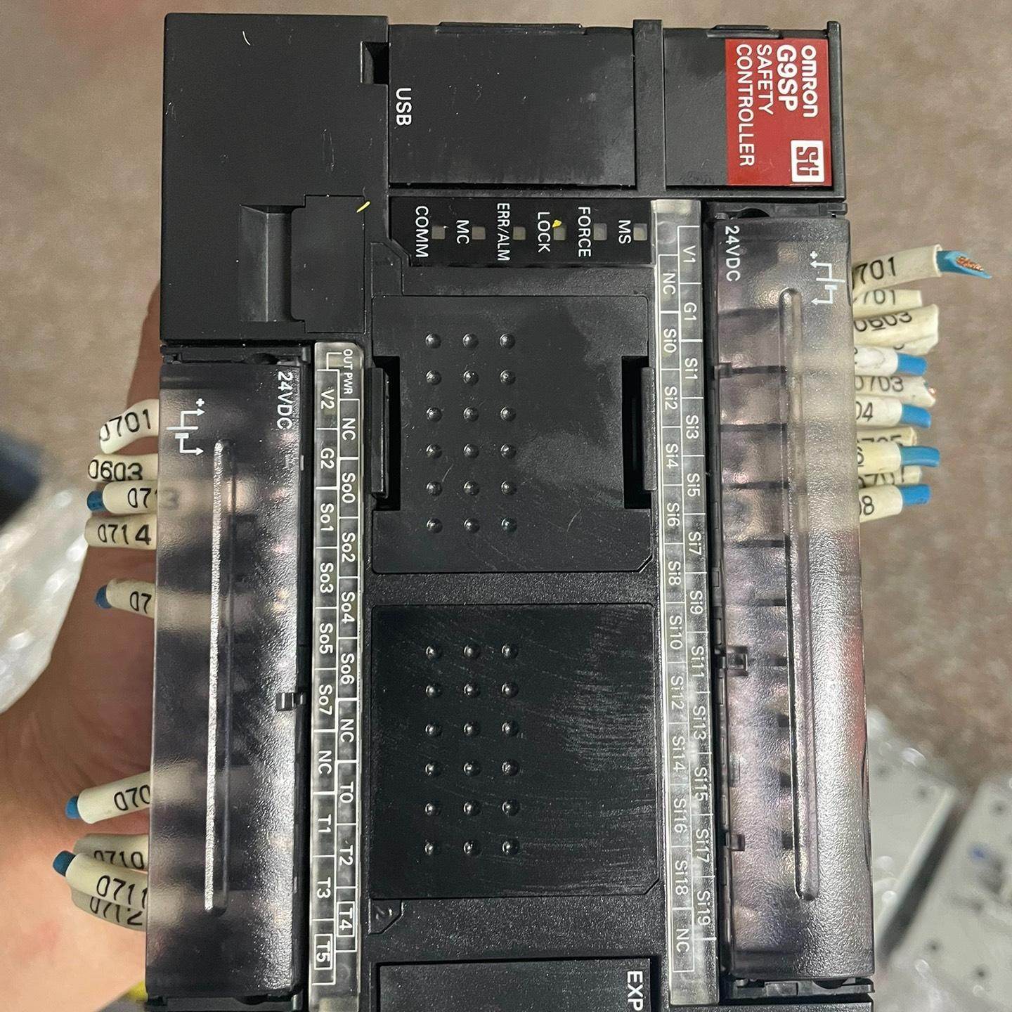 PLC安全控制 G9SP-N20S 拆机 成色漂亮
