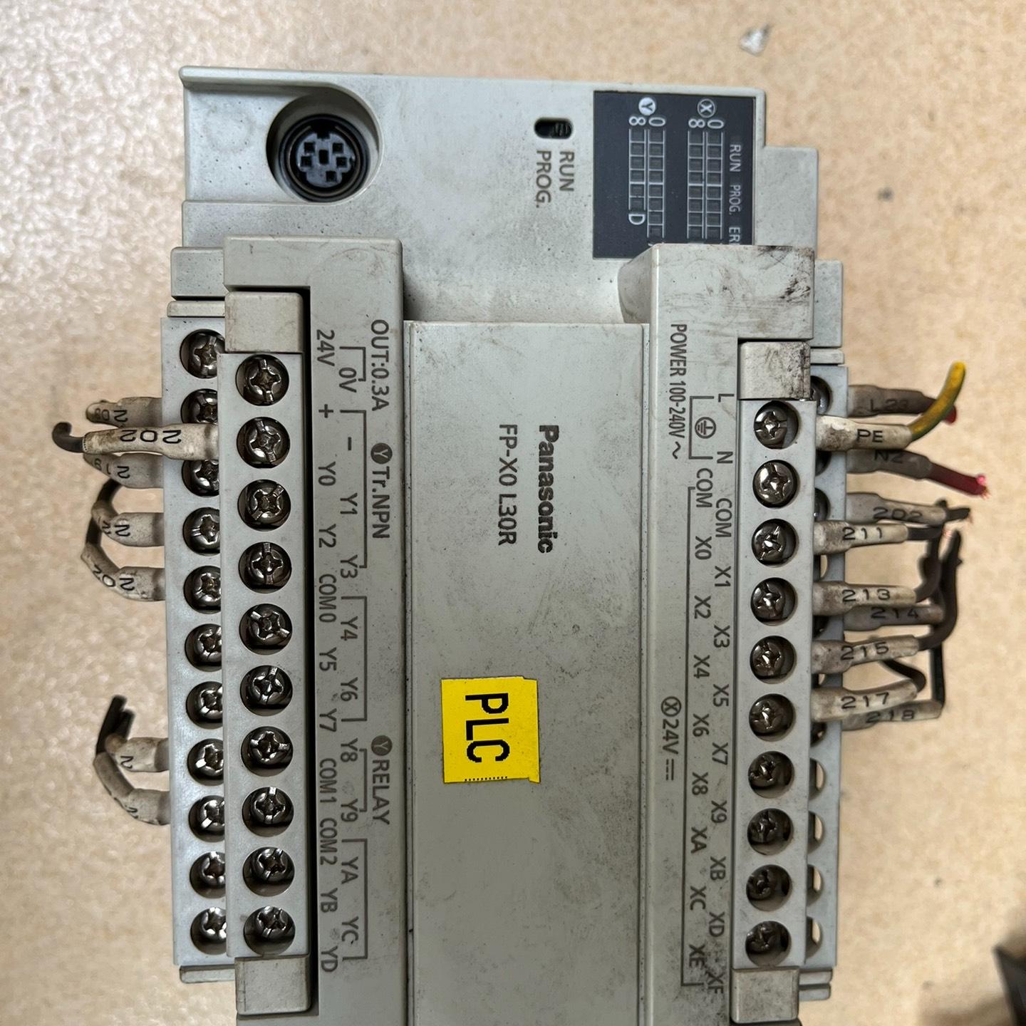 plc AFPX0L30R-F 拆机货 成色如图 有需要