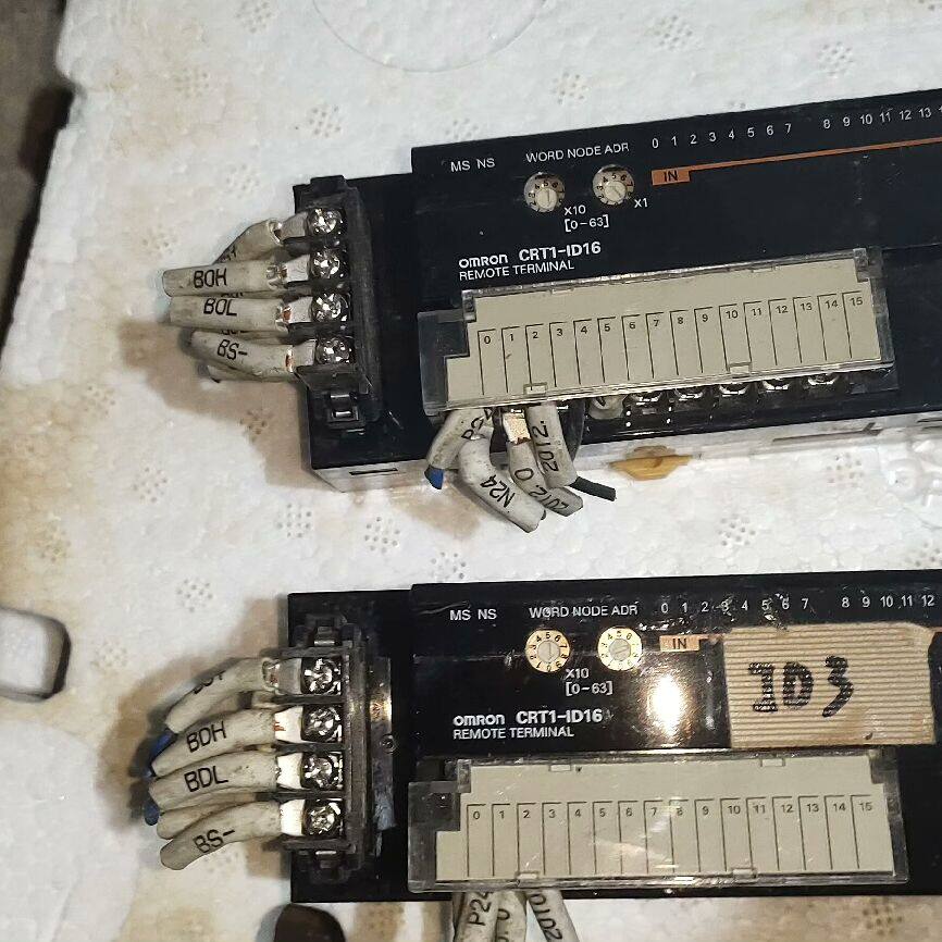 远程io模块 型号CRT1-ID16  剪线拆机无