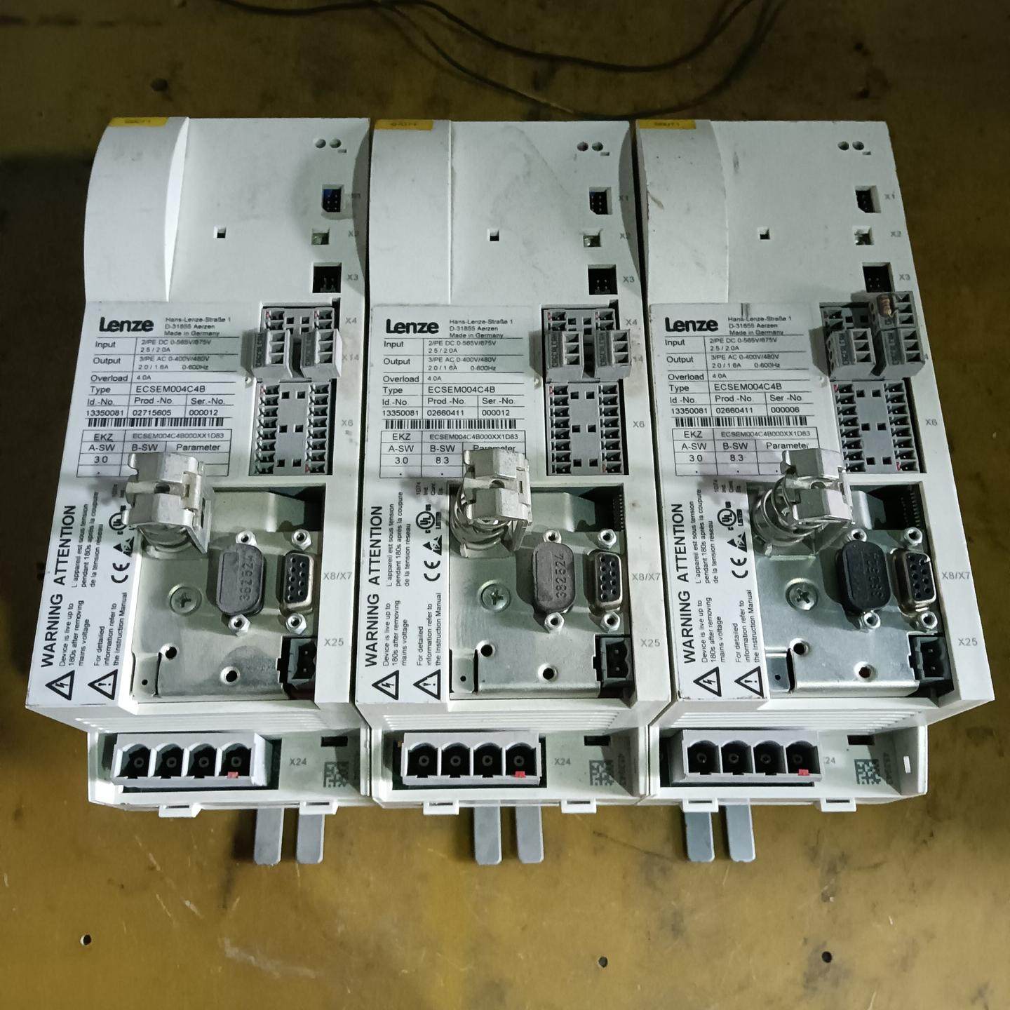 伦茨变频器ECSEM004C4B 实物图 功能包好