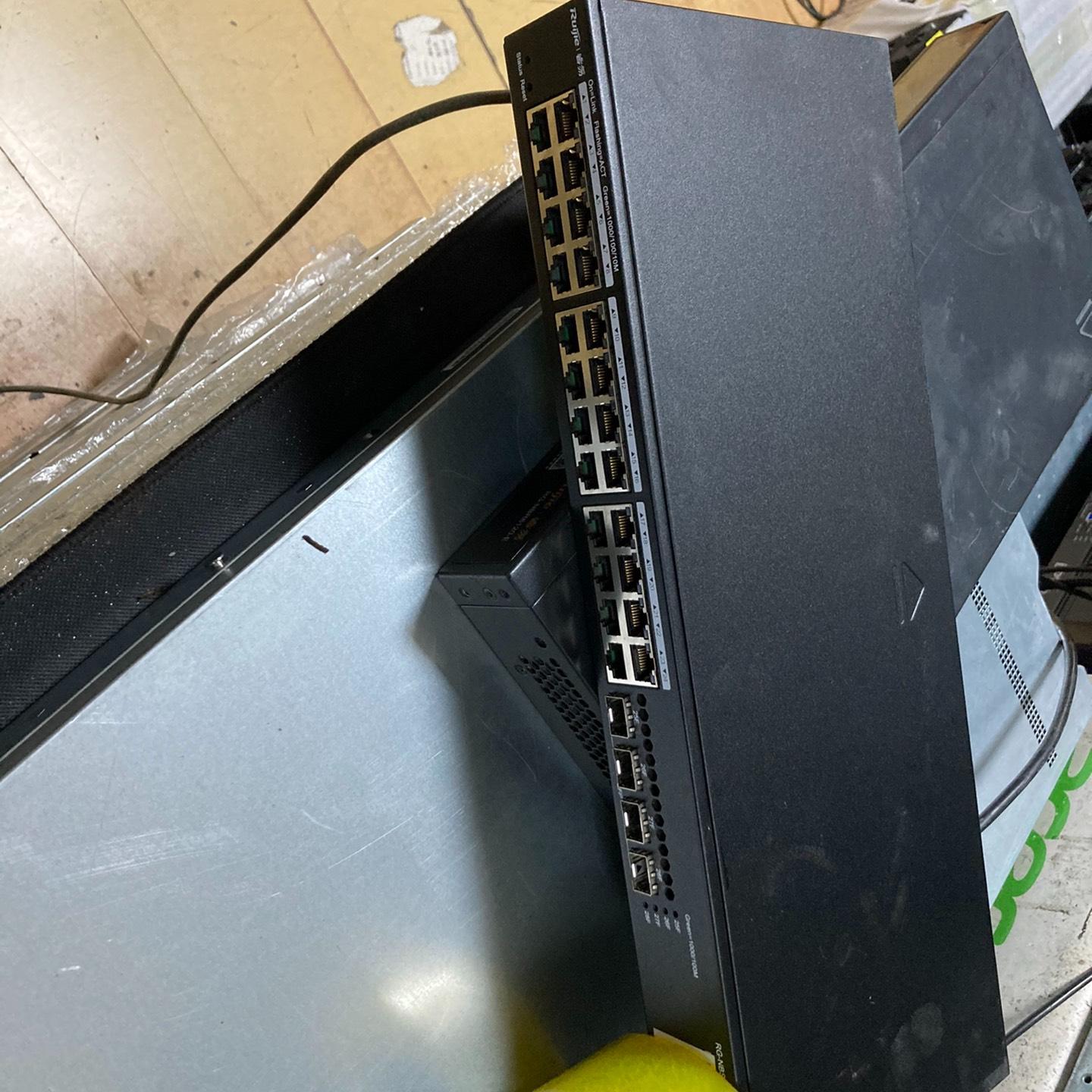 RG-NBS3100-24GT4SFP交换机 成色好 有质保