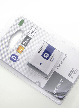 SONY索尼T2 T70 T75 T77 T90 TX1 S930 G3相机电池NPBD1/FD1