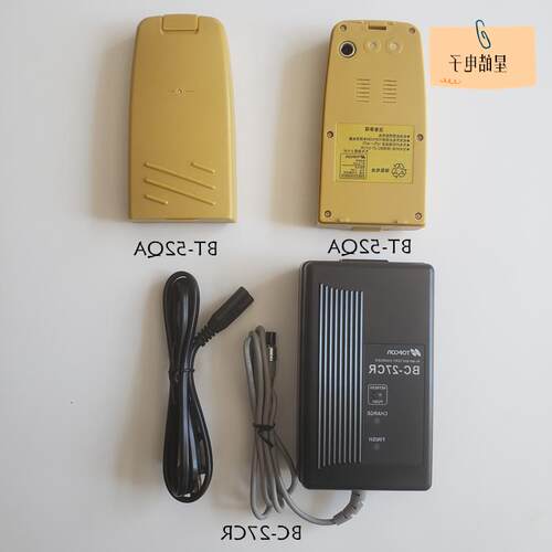 特价拓普康全站仪BT-52QA电池GTS-332 310 335 3000充电器BC-27CR