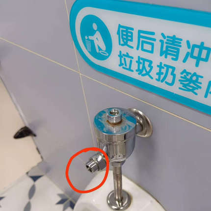 手按式大便小便冲洗阀冲水器纽扣冲水阀门 按钮 手压大便小便配件