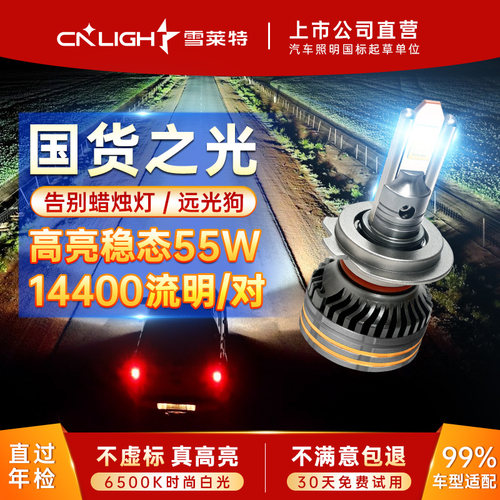 【超级新品】雪莱特led汽车大灯