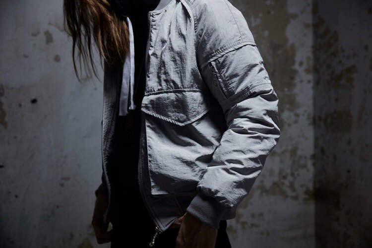 blackgateone法国黑牌df-j秋冬季流行轻薄棒球领羽绒服夹克外套男