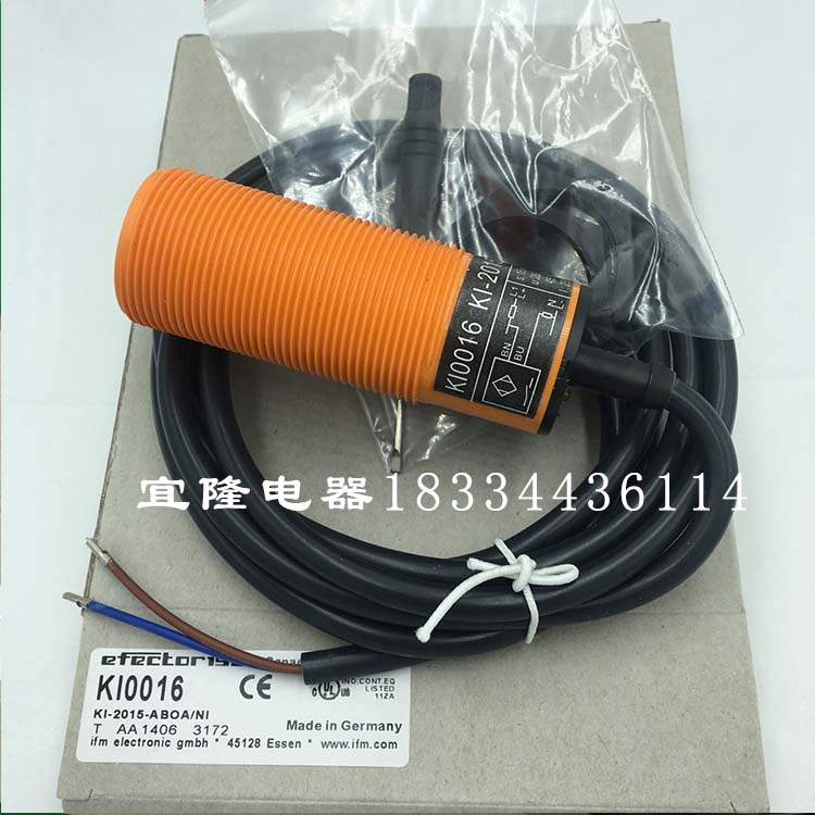 全新IFM易福门电容式接近开关KI5002 KI0016 KB5003 KB5001传感器