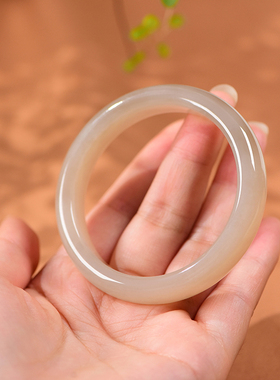 旺夫真玉手镯子天然和田藕粉紫罗兰淡烟紫色冰种女少女妈妈款正品