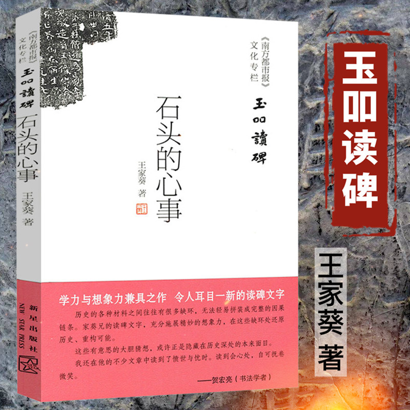 石头的心事王家葵碑帖故事与考证写给大家中国近代印坛点将录书法史书林书法课品藻录学徒记字美在何处书籍
