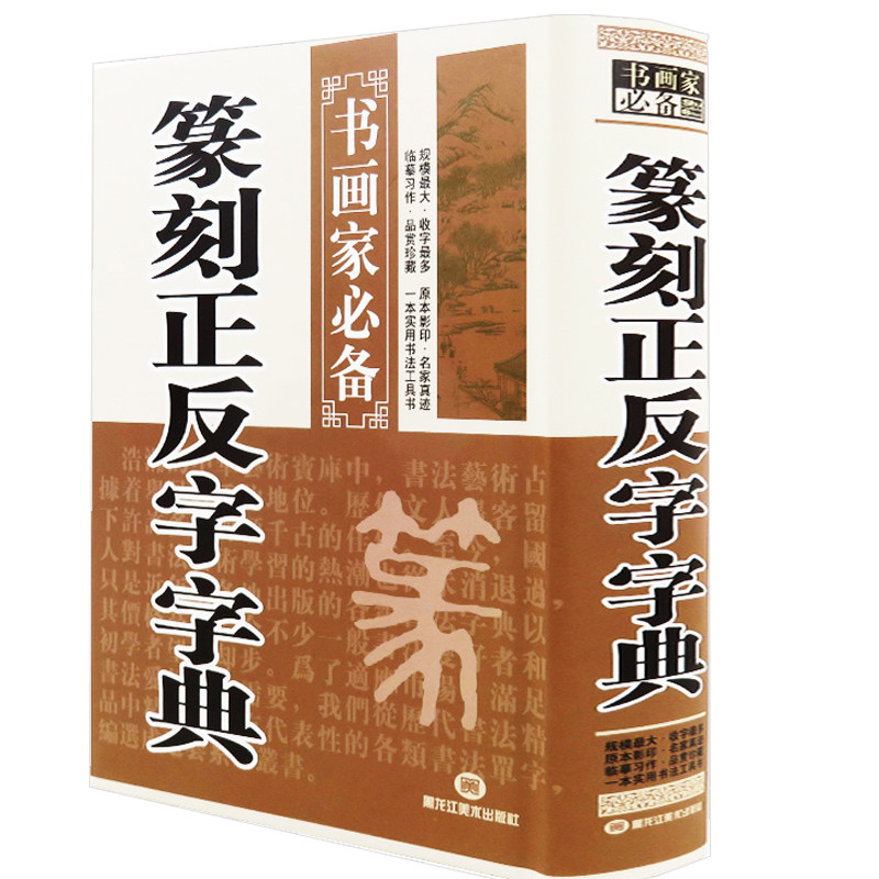 正版篆刻正反字字典中国书法历代篆刻常用字反字字典大字典小字典鸟虫篆书法篆字辨识聚珍汉印文字汇编书画家备鉴赏书籍