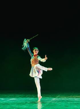 越女凌风舞蹈服装北京舞蹈学院女子独舞陈栾宁古典舞艺考服装定做