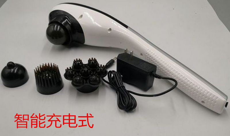 充电海豚按摩器棒敲打锤肩颈腰部多功能全身揉捏捶背仪电动手持式