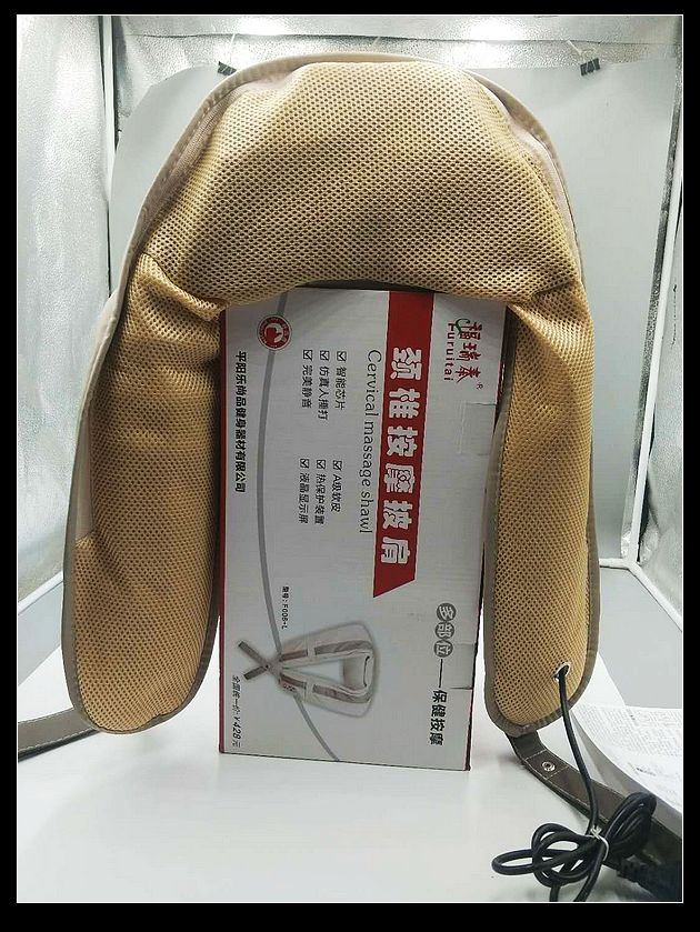 正品福瑞泰捶打按摩披肩颈肩按摩器多功能腰椎腹部捶背机敲打全身