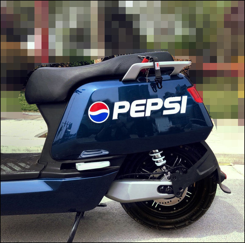 百事可乐小牛n1s电动车贴纸车身拉花贴防嗮防水摩托潮牌电动拉花