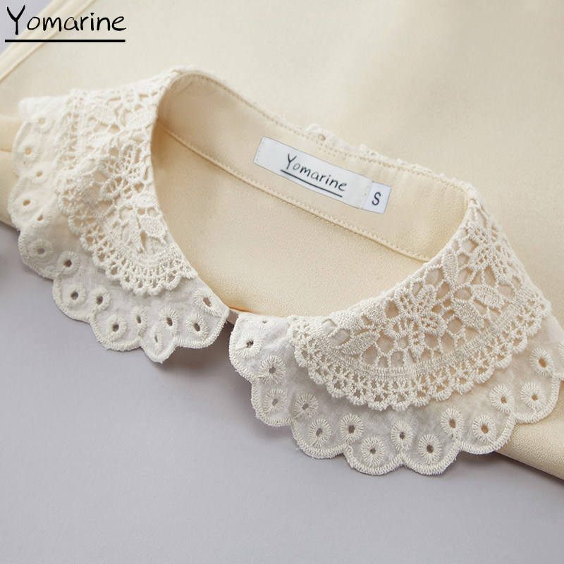 悠美瑞假领子女百搭假领