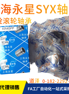 上海永星SYX螺栓滚轮轴承KR/KRV10/12/13/16/19/22/26/30/32PPX