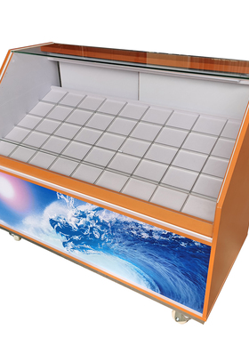 实木烟柜防雨防水真龙橙色橘红带轮有灯烟酒超市便利店广西终端柜