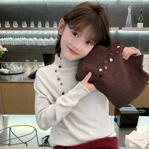 女童打底衫柔软亲肤百搭上衣