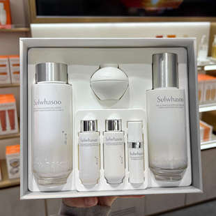 韩国Sulwhasoo雪花秀臻雪菁典臻秀精萃月光水乳扶纹嫩肤改善黄气