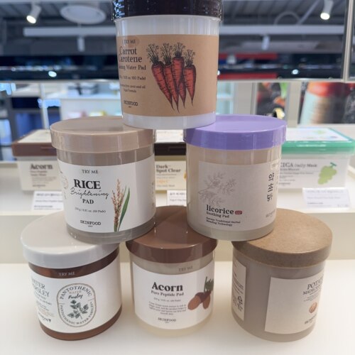 韩国Skinfood思亲肤湿敷棉片水芹胡萝卜精粹土豆舒缓镇静