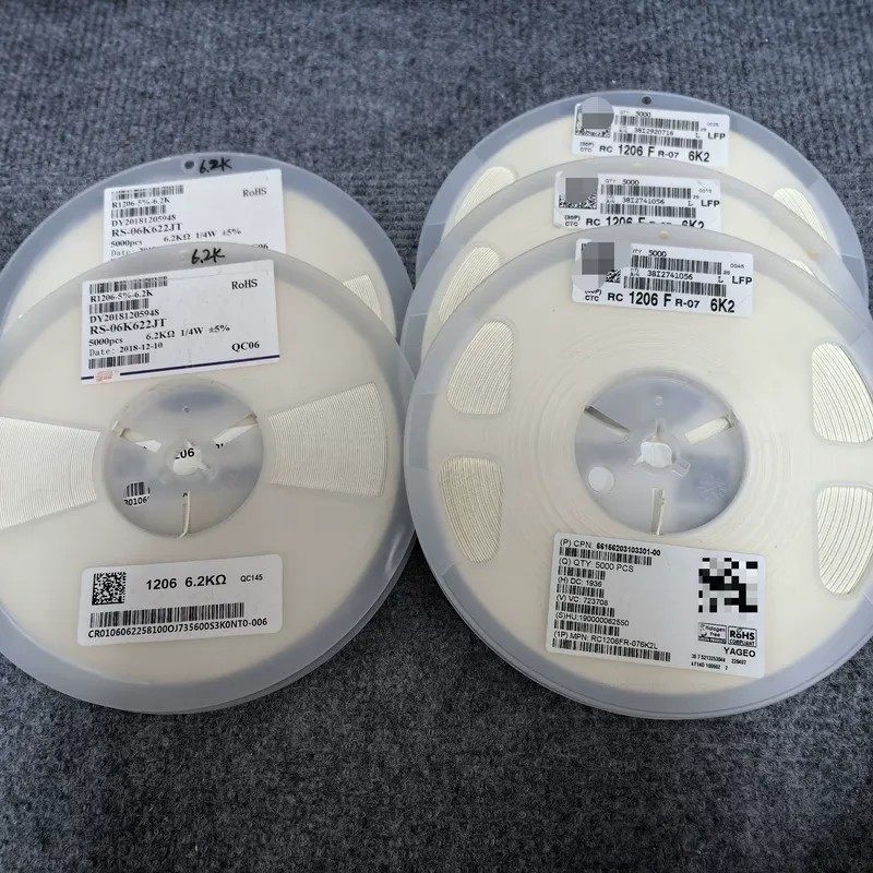 议价贴片电阻1206 6.2K 5% 6K2 丝印6201,电子元器件市场,PCB电路板/印刷线路板,淘宝优惠券,粉丝福利购,淘宝优惠卷