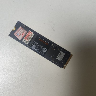 议价数据SN750 500g NVMe M.2固态硬盘