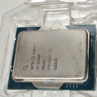 议价i3 12100f处理器 包邮。正面有散热器压痕