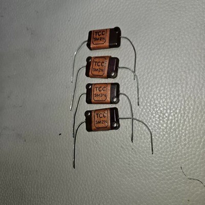 议价TCC 560PF 银云母电容 耐压750V 30-40年代