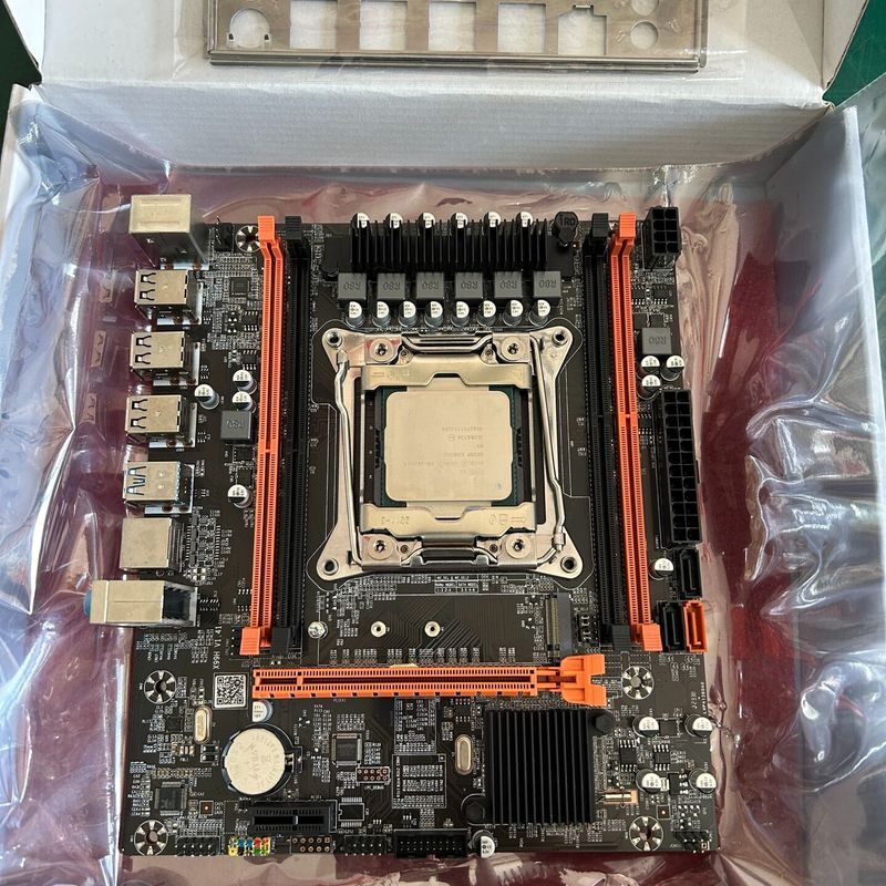 议价工包X99H主板，支持四通道D4内存、志强E5 V3V4版本