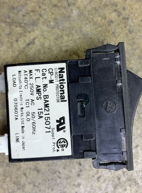 议价CP-M船型开关，BAM215071，15A黑色按钮，包好包