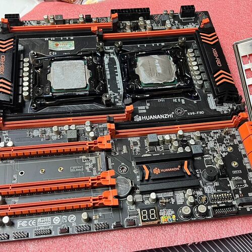 议价华南X99-T8D双路C612主板E5-2678V3 266