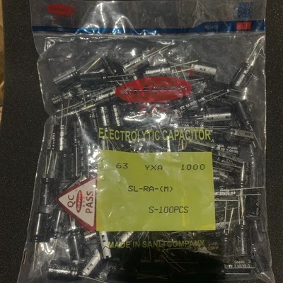 议价100只 电解电容63V1000uF 1000UF63V 1