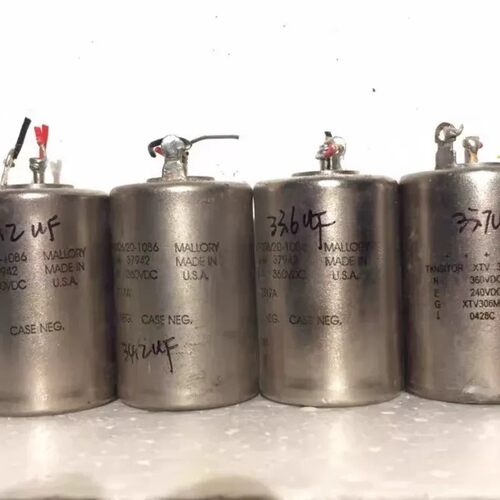 议价MALLORY 30UF 360V银钽电容，实测已标；比较配