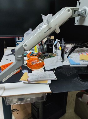 议价松能显示器支架T6G机械臂便捷式显示屏幕悬臂vesa孔台