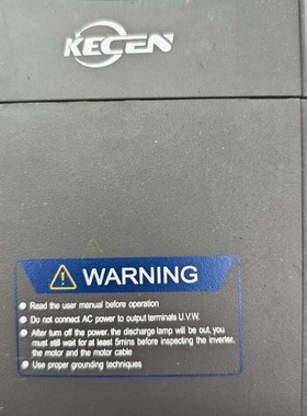 议价KECEN变频器 KCM100-2S3.7B