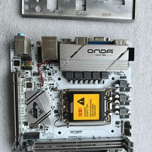 议价昂达B760SD4-ITX-W V1.00主板, 带挡板,适