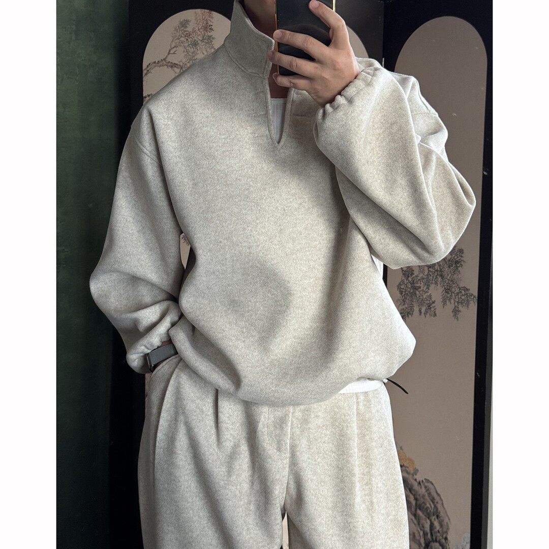 男士休闲高级纯色外套C323