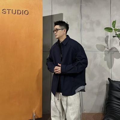 25ss春秋季百搭衬衣高街宽松